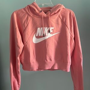 Peach Nike Hoodie